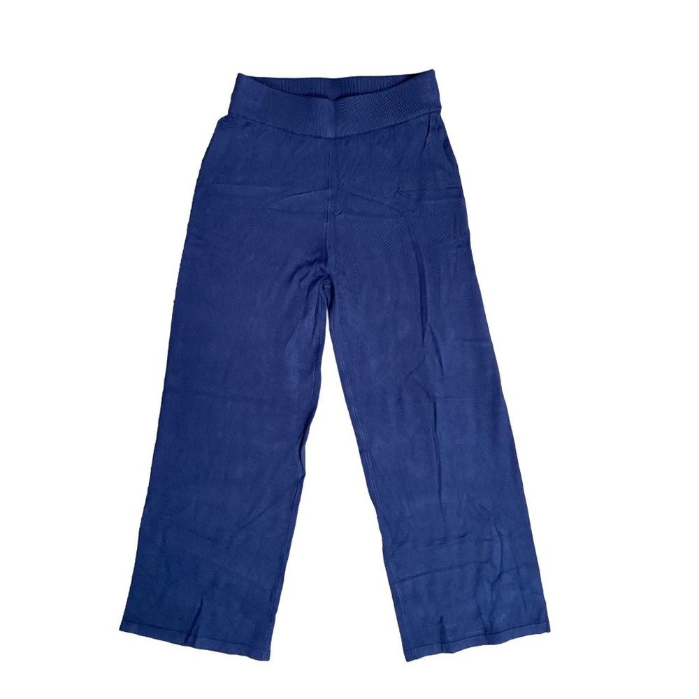 Habitual Kid Pants Youth Kids 10 Navy Blue Elastic Waist Lounge Track Sweatpants
